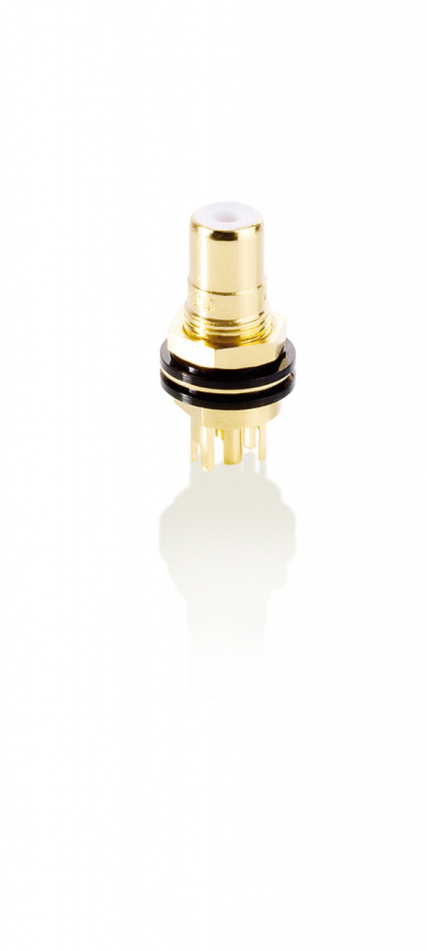 RCA-socket (black)